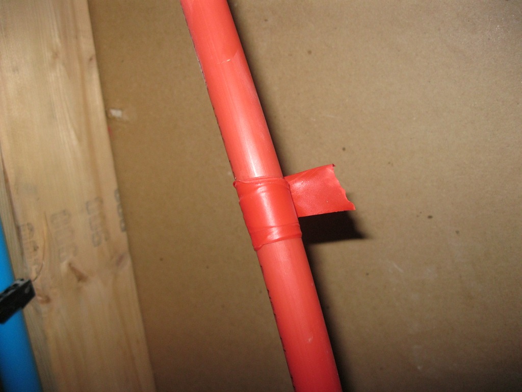 How To Fix A Hole In A Pipe Oops. Fixing a drill hole in PEX (plastic) plumbing. | Peeter Joot's (OLD)  Blog.